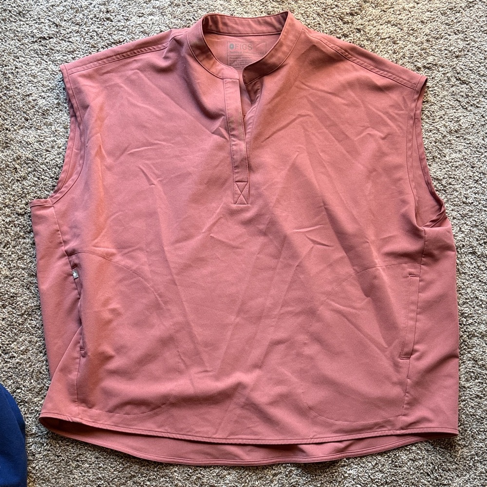 Figs Mauve Technical Collection Top